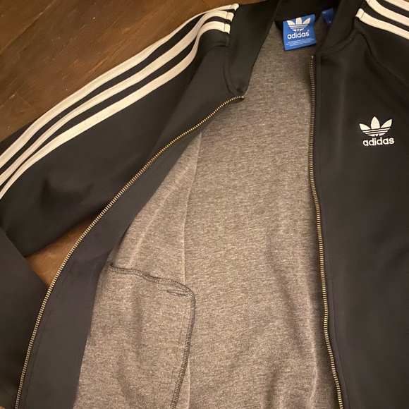 ADIDAS 3-STRIPES TRACK SUIT JACKET SPORTY CHIC S - Picture 8 of 8